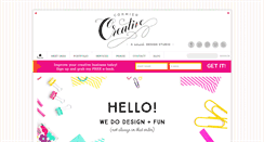 Desktop Screenshot of cormiercreative.com